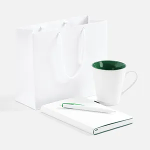 Набор White Shall Simple, зеленый заказать онлайн со своим дизайном в РПК КБ с доставкой и скидками