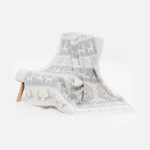 Плед «Скандинавия», серый заказать онлайн со своим дизайном в РПК КБ с доставкой и скидками