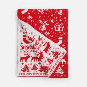 Шарф Holidale, красный с молочным заказать онлайн со своим дизайном в РПК КБ с доставкой и скидками