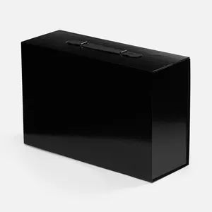 Коробка складная Holdfold, L, черная заказать онлайн со своим дизайном в РПК КБ с доставкой и скидками