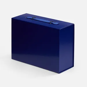 Коробка складная Holdfold, M, синяя заказать онлайн со своим дизайном в РПК КБ с доставкой и скидками