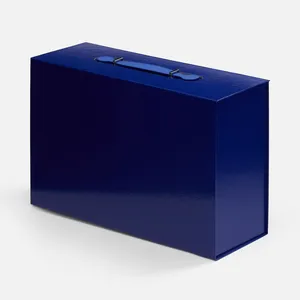 Коробка складная Holdfold, L, синяя заказать онлайн со своим дизайном в РПК КБ с доставкой и скидками