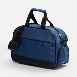 Спортивная сумка Atlantes, синяя с черным заказать онлайн со своим дизайном в РПК КБ с доставкой и скидками