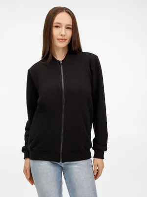 Бомбер унисекс Townie, черный заказать онлайн со своим дизайном в РПК КБ с доставкой и скидками