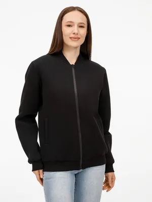 Заказать Бомбер унисекс Estado, черный, размер S с доставкой и скидками