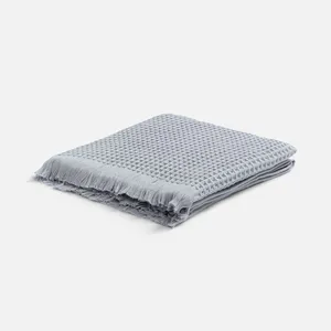 Плед вафельный Elenglect, светло-серый заказать онлайн со своим дизайном в РПК КБ с доставкой и скидками