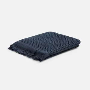 Плед вафельный Elenglect, темно-серый заказать онлайн со своим дизайном в РПК КБ с доставкой и скидками