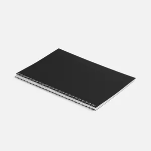 Блокнот Salvador в клетку, черный ver.2 заказать онлайн со своим дизайном в РПК КБ с доставкой и скидками