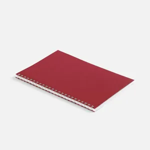 Блокнот Salvador в клетку, красный ver.2 заказать онлайн со своим дизайном в РПК КБ с доставкой и скидками