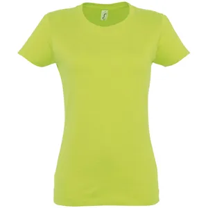 Футболка женская Imperial Women 190, зеленое яблоко заказать онлайн со своим дизайном в РПК КБ с доставкой и скидками