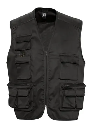 Жилет фотографа Wild 200 черный заказать онлайн со своим дизайном в РПК КБ с доставкой и скидками