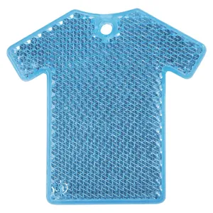 Светоотражатель «Футболка», синий заказать онлайн со своим дизайном в РПК КБ с доставкой и скидками