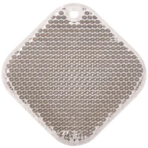 Светоотражатель «Квадрат», белый заказать онлайн со своим дизайном в РПК КБ с доставкой и скидками