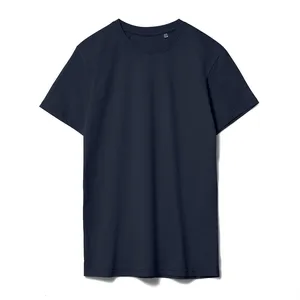 Футболка унисекс T-Bolka 160, темно-синяя заказать онлайн со своим дизайном в РПК КБ с доставкой и скидками