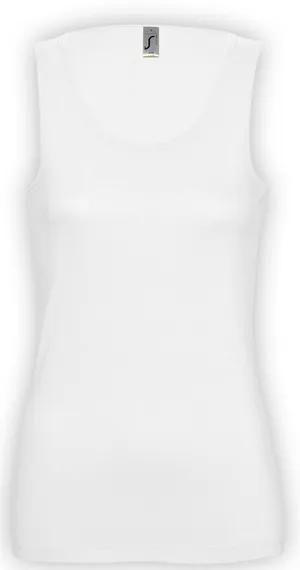 Майка женская Jane 150, белая заказать онлайн со своим дизайном в РПК КБ с доставкой и скидками