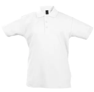 Рубашка поло детская Summer II Kids 170, белая заказать онлайн со своим дизайном в РПК КБ с доставкой и скидками