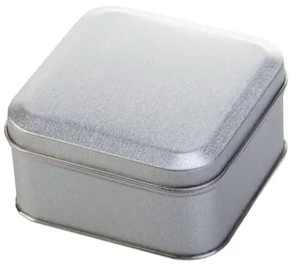 Коробка Pragmax S, квадратная, серебристая заказать онлайн со своим дизайном в РПК КБ с доставкой и скидками