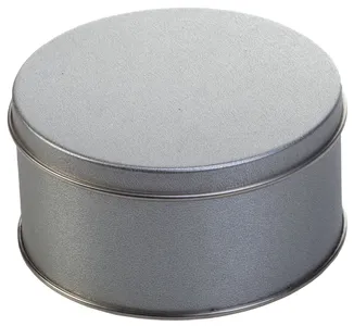 Коробка Pragmax S, круглая, серебристая заказать онлайн со своим дизайном в РПК КБ с доставкой и скидками