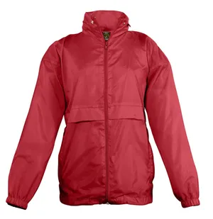 Ветровка детская Surf Kids 210, красная заказать онлайн со своим дизайном в РПК КБ с доставкой и скидками