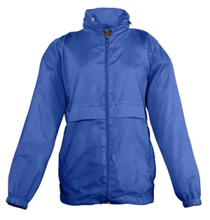 Ветровка детская Surf Kids 210, ярко-синяя заказать онлайн со своим дизайном в РПК КБ с доставкой и скидками