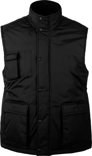Жилет Wells, черный заказать онлайн со своим дизайном в РПК КБ с доставкой и скидками