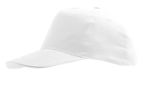 Бейсболка Sunny, белая заказать онлайн со своим дизайном в РПК КБ с доставкой и скидками