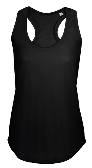 Майка женская Moka 110, черная заказать онлайн со своим дизайном в РПК КБ с доставкой и скидками