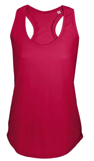 Майка женская Moka 110, красная заказать онлайн со своим дизайном в РПК КБ с доставкой и скидками