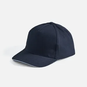 Бейсболка Long Beach, темно-синяя с белым заказать онлайн со своим дизайном в РПК КБ с доставкой и скидками