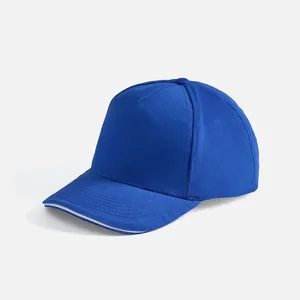 Бейсболка Long Beach, ярко-синяя с белым заказать онлайн со своим дизайном в РПК КБ с доставкой и скидками