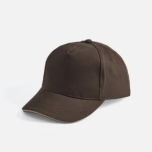 Бейсболка Long Beach, коричневая с бежевым заказать онлайн со своим дизайном в РПК КБ с доставкой и скидками