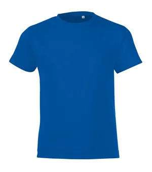 Футболка детская Regent Fit Kids, ярко-синяя (royal) заказать онлайн со своим дизайном в РПК КБ с доставкой и скидками