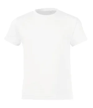 Футболка детская Regent Fit Kids, белая заказать онлайн со своим дизайном в РПК КБ с доставкой и скидками