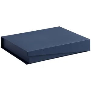 Коробка Duo под ежедневник и ручку, темно-синяя заказать онлайн со своим дизайном в РПК КБ с доставкой и скидками