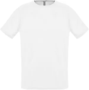 Футболка унисекс Sporty 140, белая заказать онлайн со своим дизайном в РПК КБ с доставкой и скидками