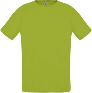 Футболка унисекс Sporty 140, зеленое яблоко заказать онлайн со своим дизайном в РПК КБ с доставкой и скидками