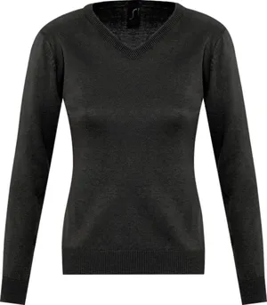 Джемпер женский Galaxy Women, черный заказать онлайн со своим дизайном в РПК КБ с доставкой и скидками