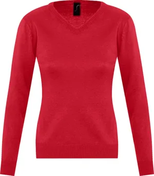 Джемпер женский Galaxy Women, красный заказать онлайн со своим дизайном в РПК КБ с доставкой и скидками