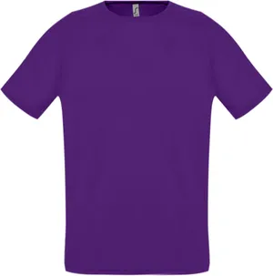 Футболка унисекс Sporty 140 темно-фиолетовая заказать онлайн со своим дизайном в РПК КБ с доставкой и скидками