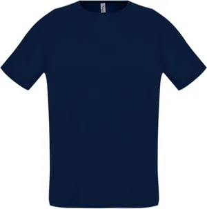 Футболка унисекс Sporty 140, темно-синяя заказать онлайн со своим дизайном в РПК КБ с доставкой и скидками