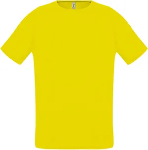Футболка унисекс Sporty 140, лимонно-желтая заказать онлайн со своим дизайном в РПК КБ с доставкой и скидками