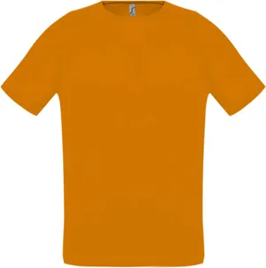 Футболка унисекс Sporty 140, оранжевый неон заказать онлайн со своим дизайном в РПК КБ с доставкой и скидками