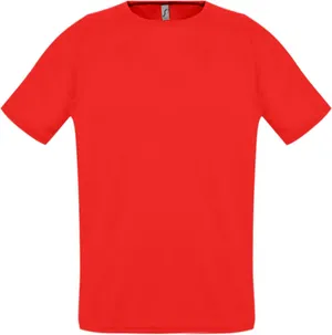 Футболка унисекс Sporty 140, красная заказать онлайн со своим дизайном в РПК КБ с доставкой и скидками