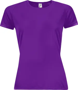 Заказать Футболка женская Sporty Women 140 темно-фиолетовая, размер M с доставкой и скидками