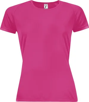 Заказать Футболка женская Sporty Women 140 розовый неон, размер XL с доставкой и скидками
