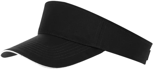 Козырек Ace, черный с белым заказать онлайн со своим дизайном в РПК КБ с доставкой и скидками