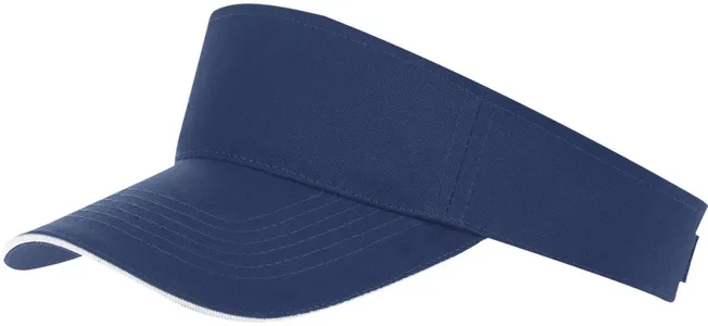 Козырек Ace, темно-синий с белым заказать онлайн со своим дизайном в РПК КБ с доставкой и скидками
