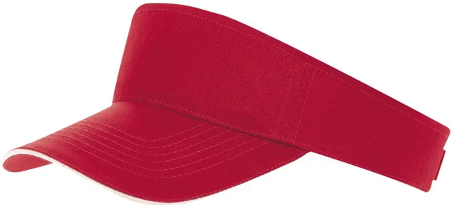 Козырек Ace, красный с белым заказать онлайн со своим дизайном в РПК КБ с доставкой и скидками