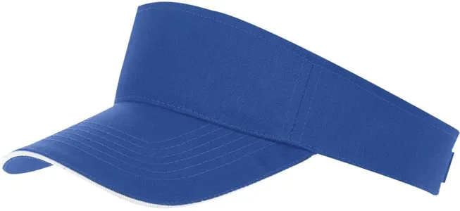 Козырек Ace, ярко-синий с белым заказать онлайн со своим дизайном в РПК КБ с доставкой и скидками