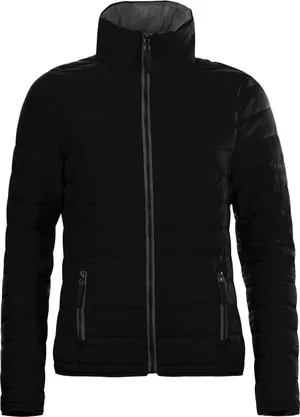 Пуховик легкий женский Ride Women черный заказать онлайн со своим дизайном в РПК КБ с доставкой и скидками